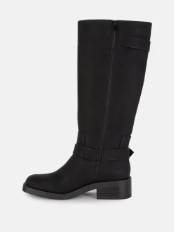 Mujer Primark Botas|Botas De Motorista De Punta Cuadrada