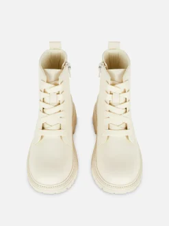 Niños Primark Botas Y Botas De Agua|Botas De Suela Gruesa Y Cremallera Lateral