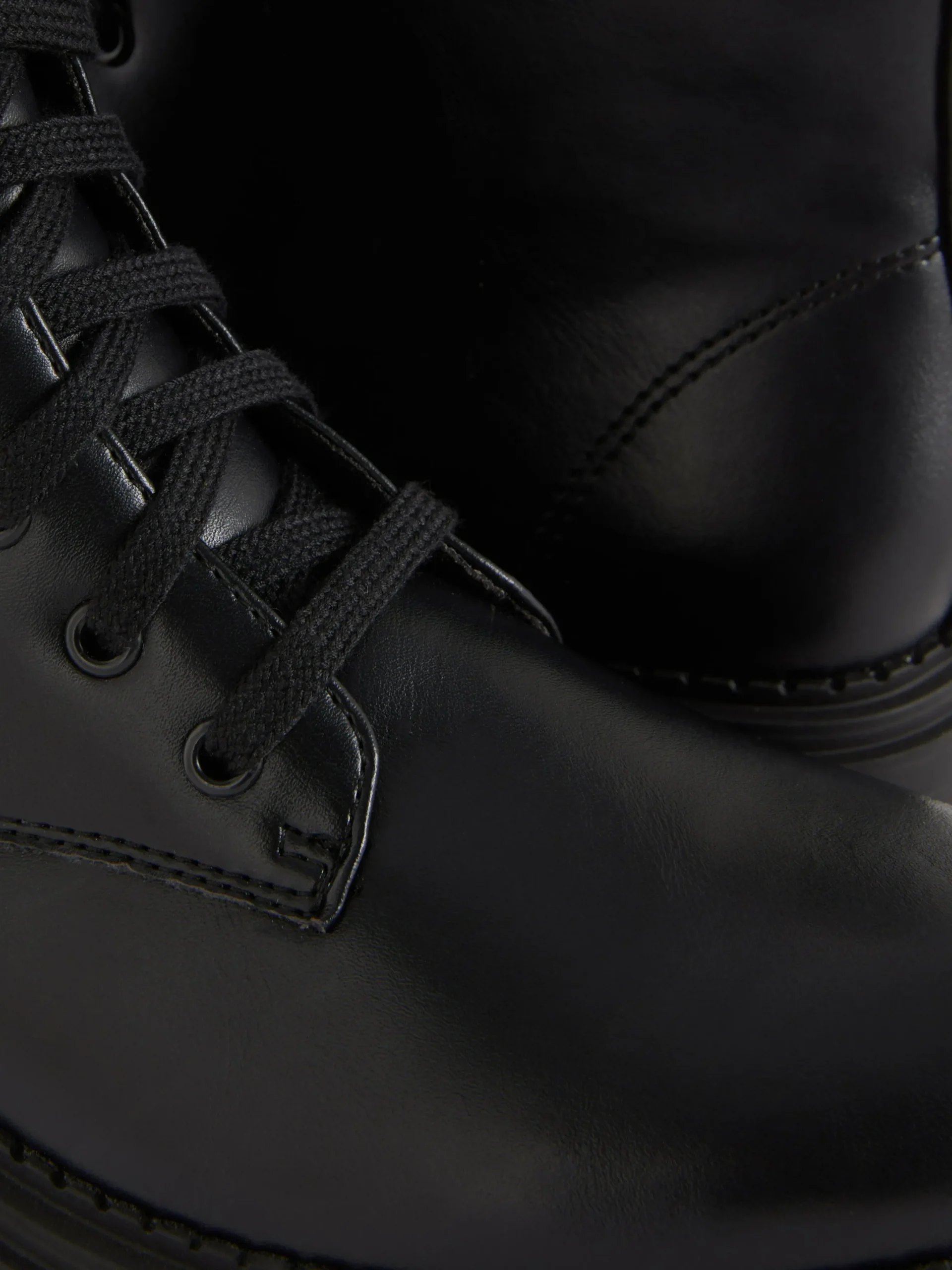 Mujer Primark Botas|Botas Moteras Con Cordones