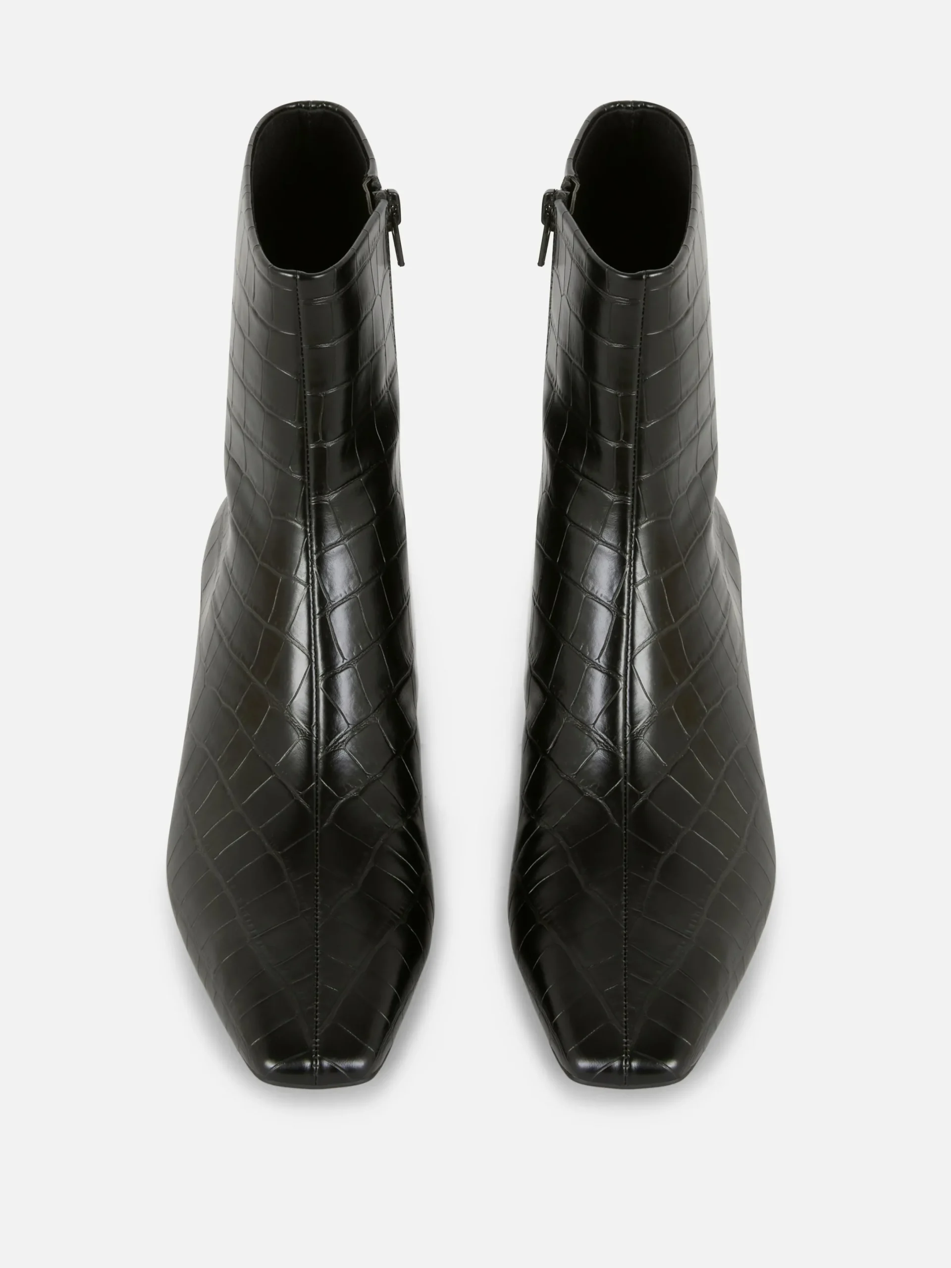 Mujer Primark Botas|Botines De Tacón Con Puntera Cuadrada