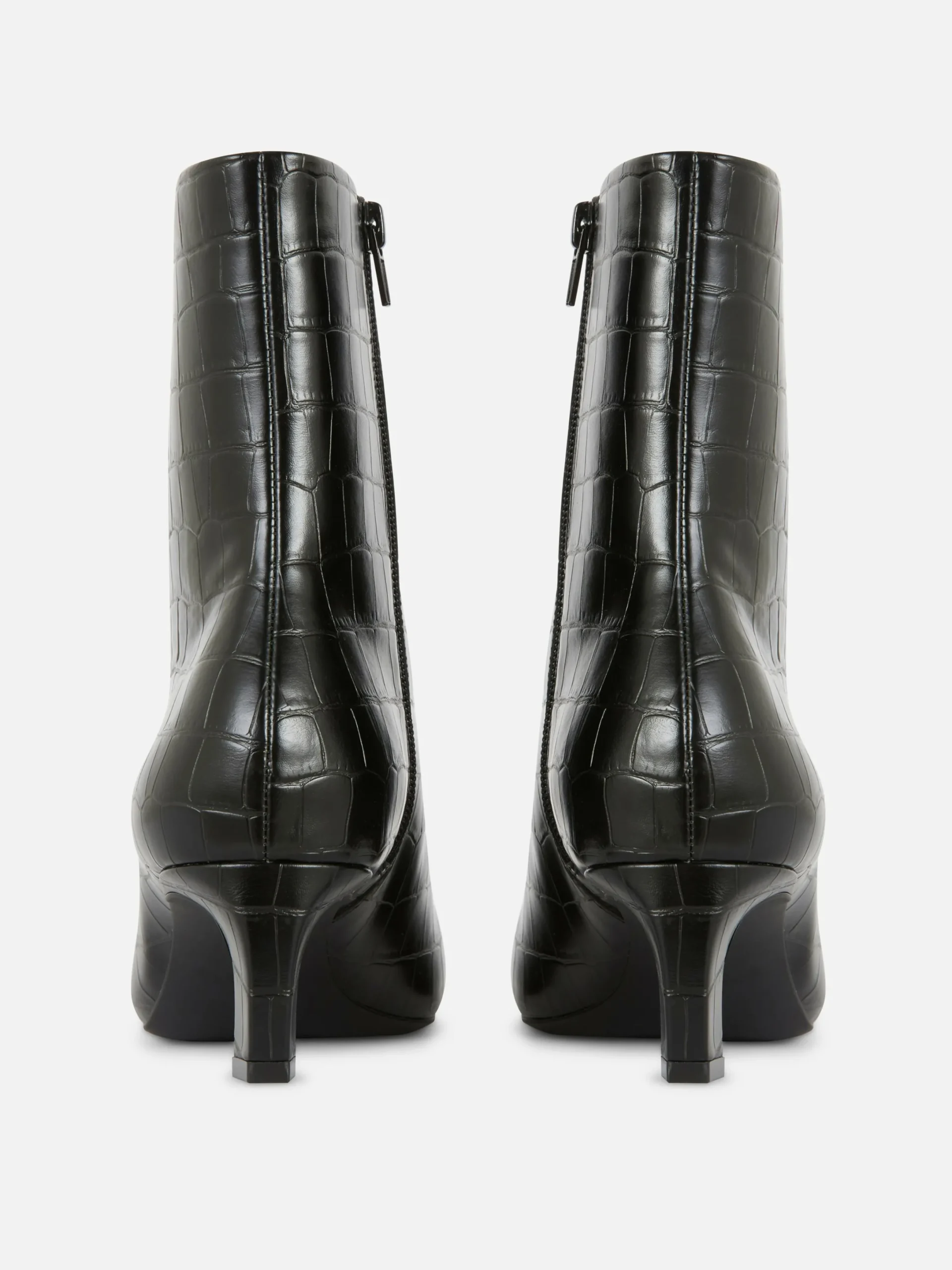 Mujer Primark Botas|Botines De Tacón Con Puntera Cuadrada