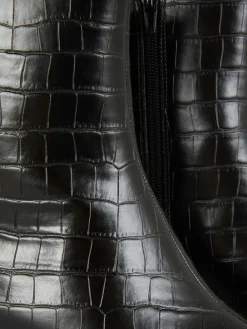 Mujer Primark Botas|Botines De Tacón Con Puntera Cuadrada