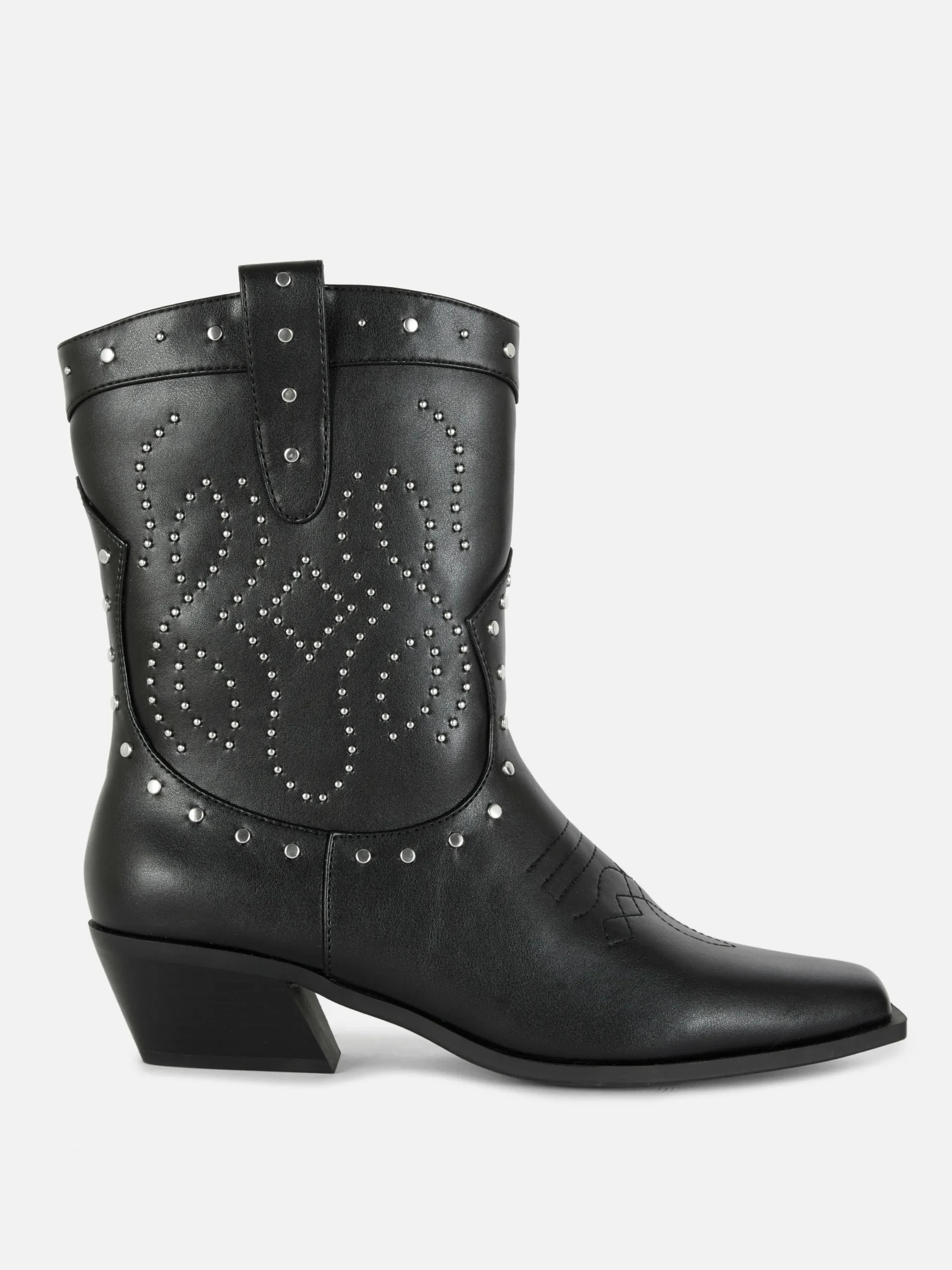 Mujer Primark Botas|Botines De Tipo Cowboy Con Tachuelas