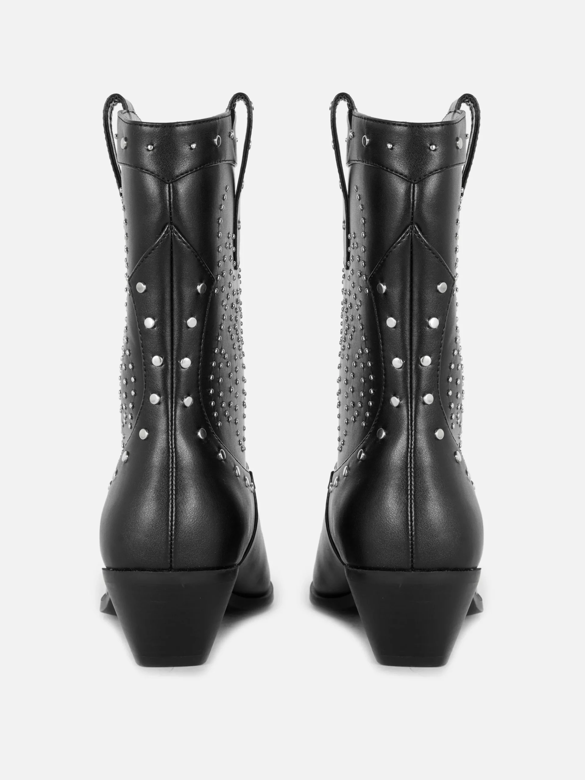 Mujer Primark Botas|Botines De Tipo Cowboy Con Tachuelas