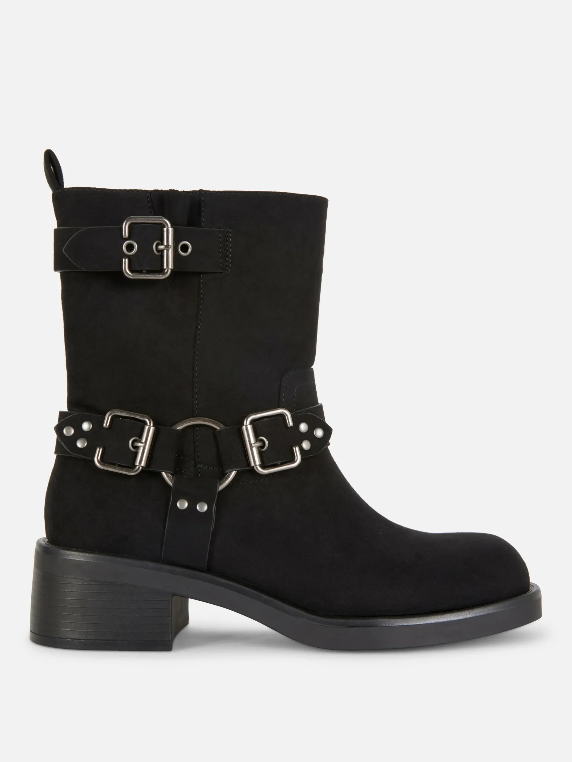 Mujer Primark Botas|Botines Moteros De Antelina