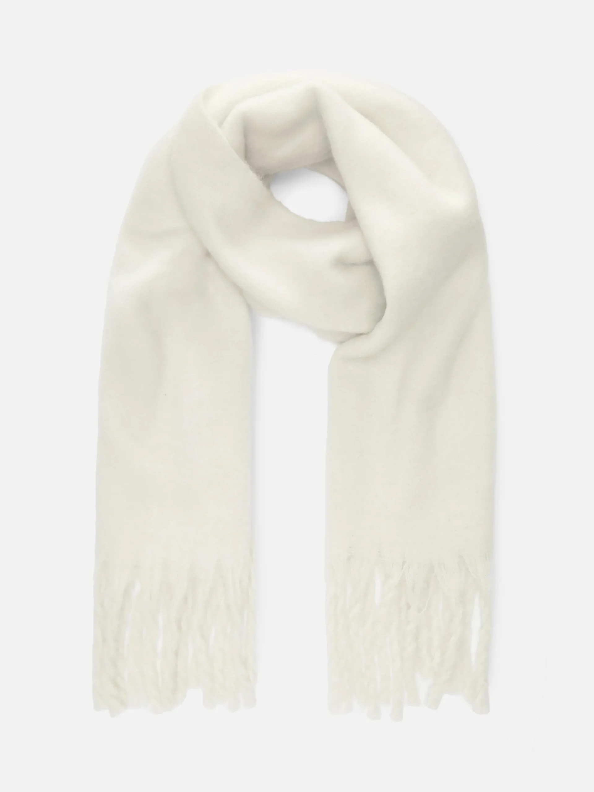 Mujer Primark Gorros, Sombreros, Guantes Y Bufandas|Bufanda Cepillada Con Borlas