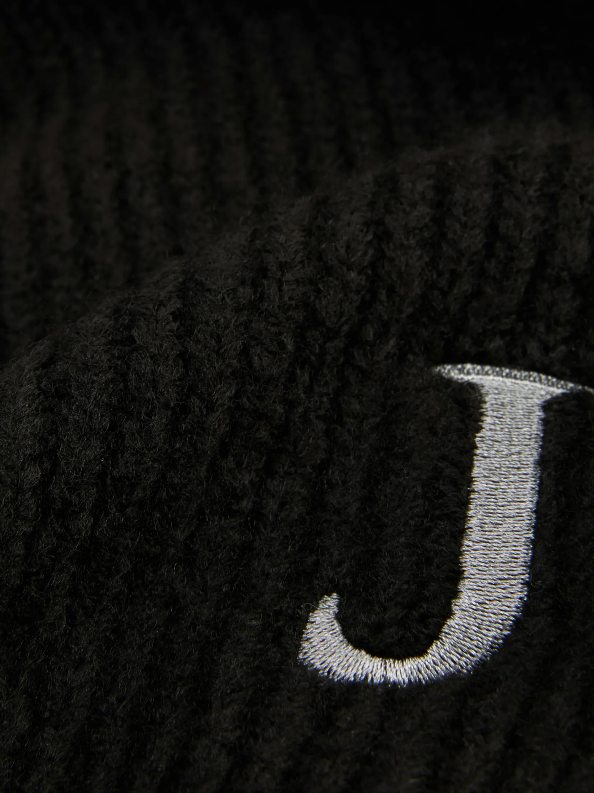 Mujer Primark Gorros, Sombreros, Guantes Y Bufandas|Bufanda De Punto Acanalado Con Inicial Bordada