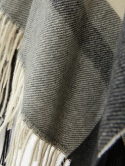 Mujer Primark Gorros, Sombreros, Guantes Y Bufandas|Bufanda Tipo Capa Con Estampado De Cuadros