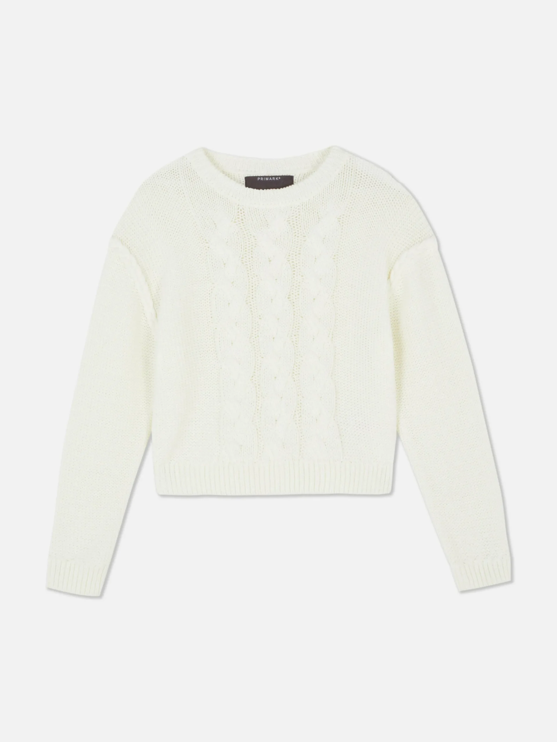 Mujer Primark Jerseys Y Cárdigans|Cable Knit Dropped Shoulder Jumper