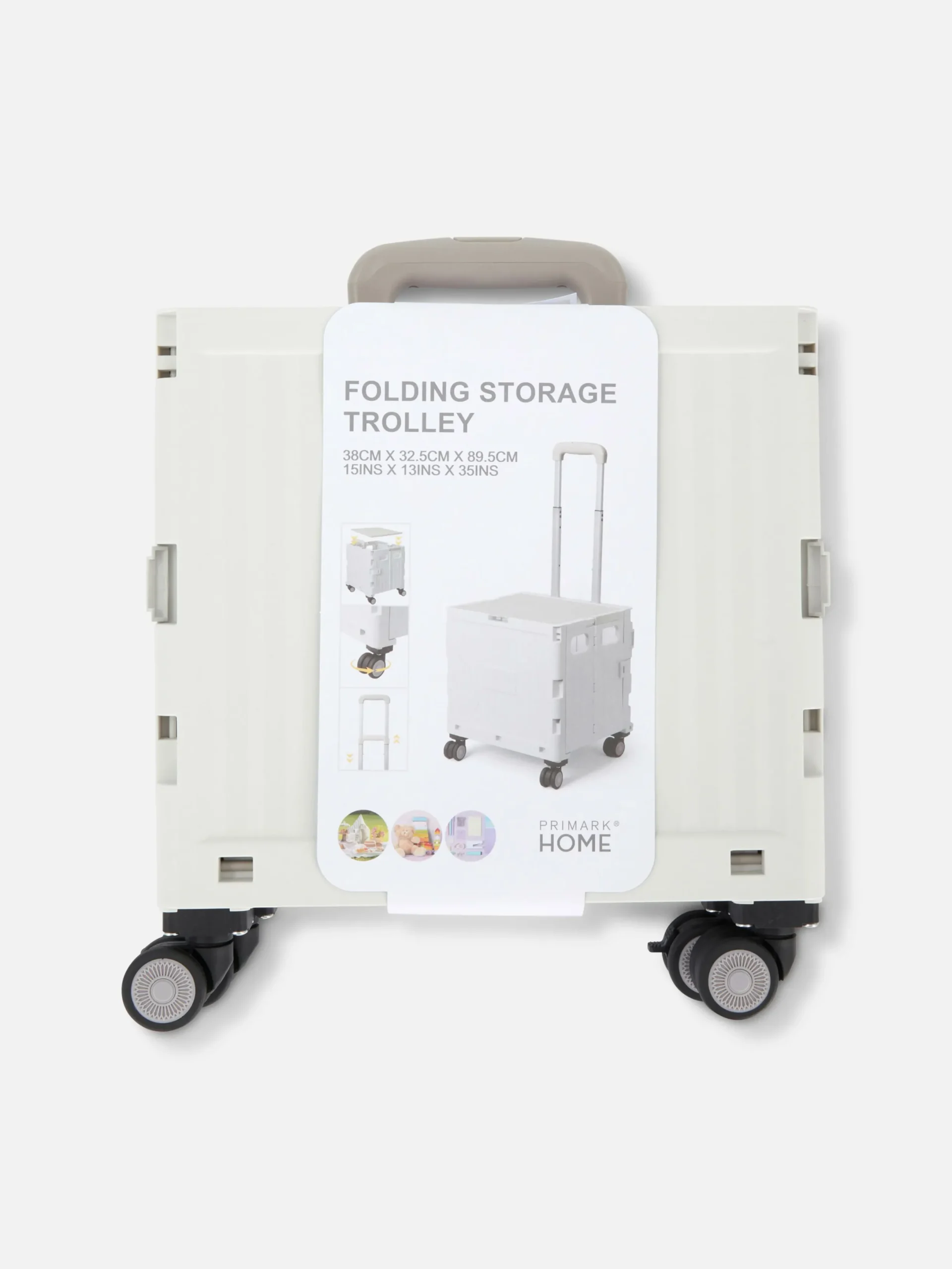 Primark Cajas Y Cestas|Caja Con Ruedas Y Asa Plegable