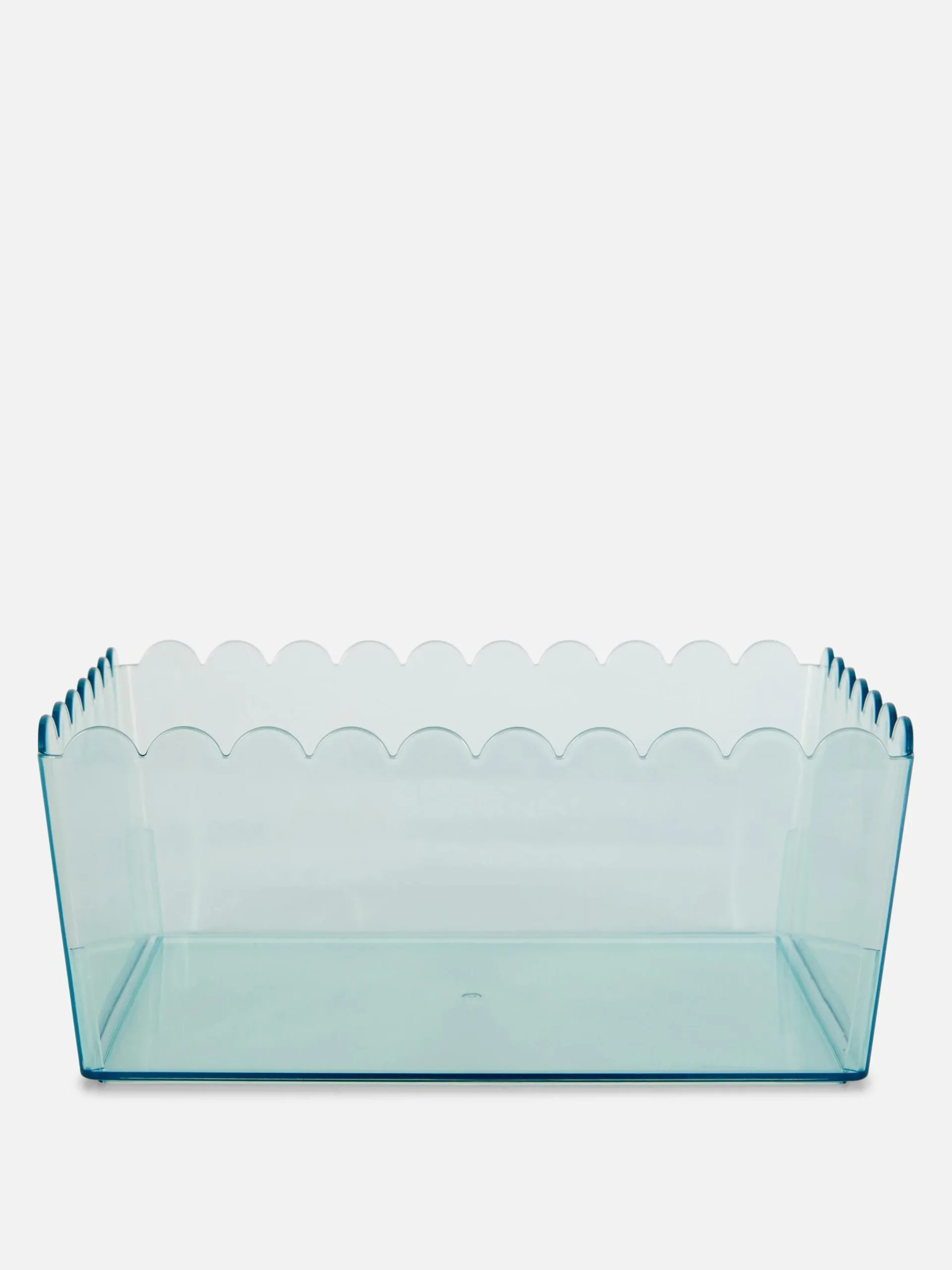 Primark Cajas Y Cestas|Caja De Almacenaje Translúcida Con Borde Festoneado