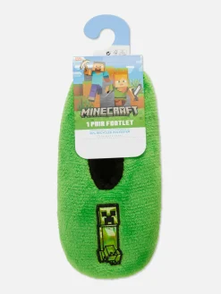 Niños Primark Calcetines|Calcetines Invisibles De Creeper De Minecraft