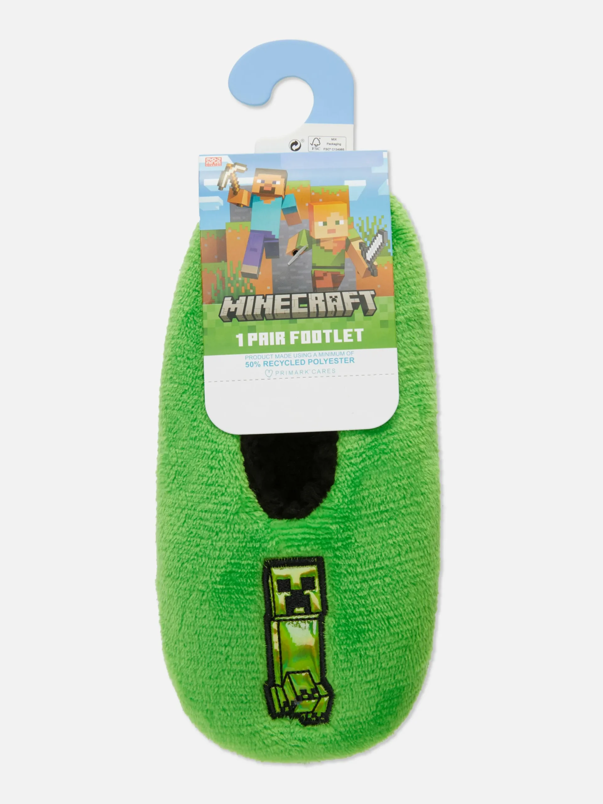 Niños Primark Calcetines|Calcetines Invisibles De Creeper De Minecraft