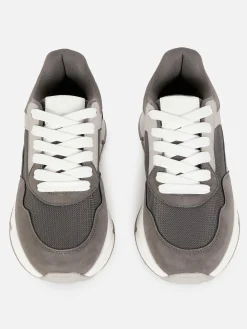 Hombre Primark Calzado Deportivo|Calzado Deportivo De Suela Gruesa Con Paneles