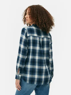 Mujer Primark Camisas Y Blusas|Camisa A Cuadros Con Botones