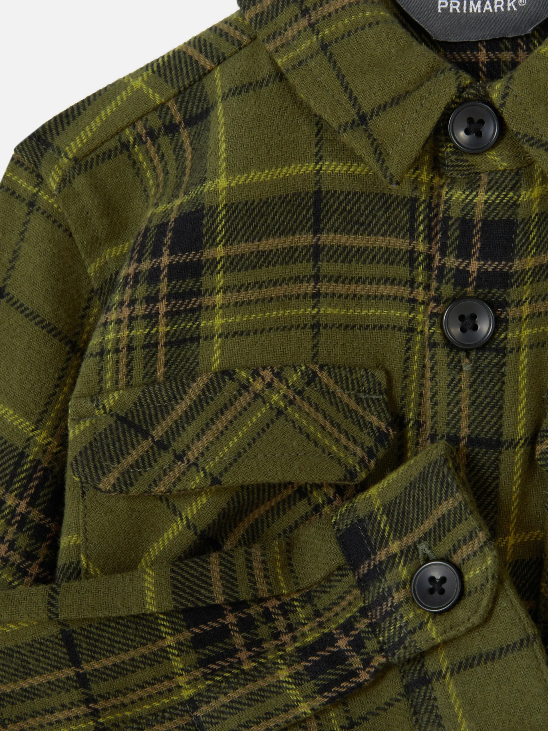 Niños Primark Camisas|Camisa A Cuadros Con Botones