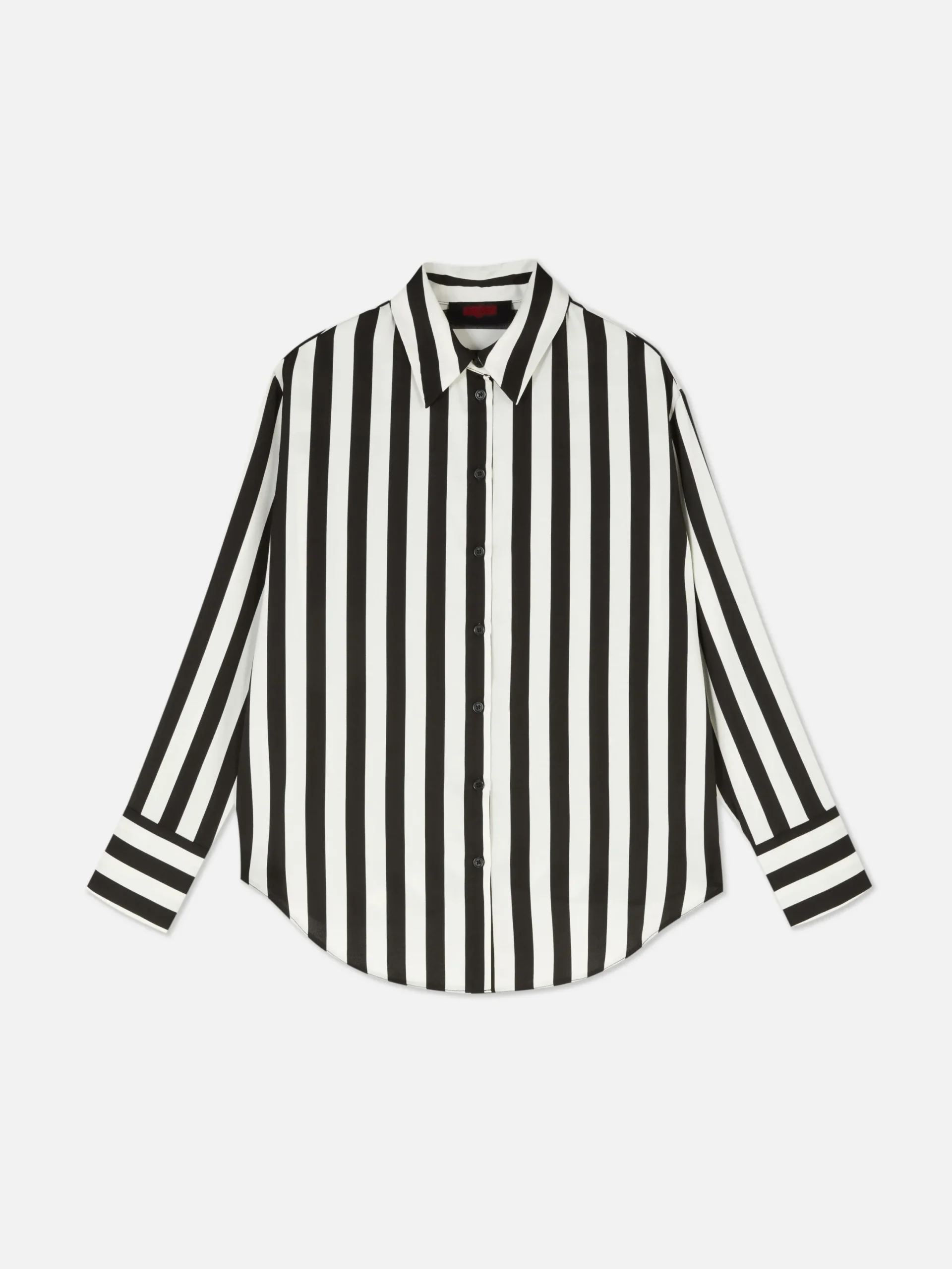 Mujer Primark Moda Gótica|Camisas Y Blusas|Camisa A Rayas Beetlejuice X Colleen Atwood