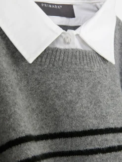 Mujer Primark Camisas Y Blusas|Camisa Con Chaleco 2 En 1