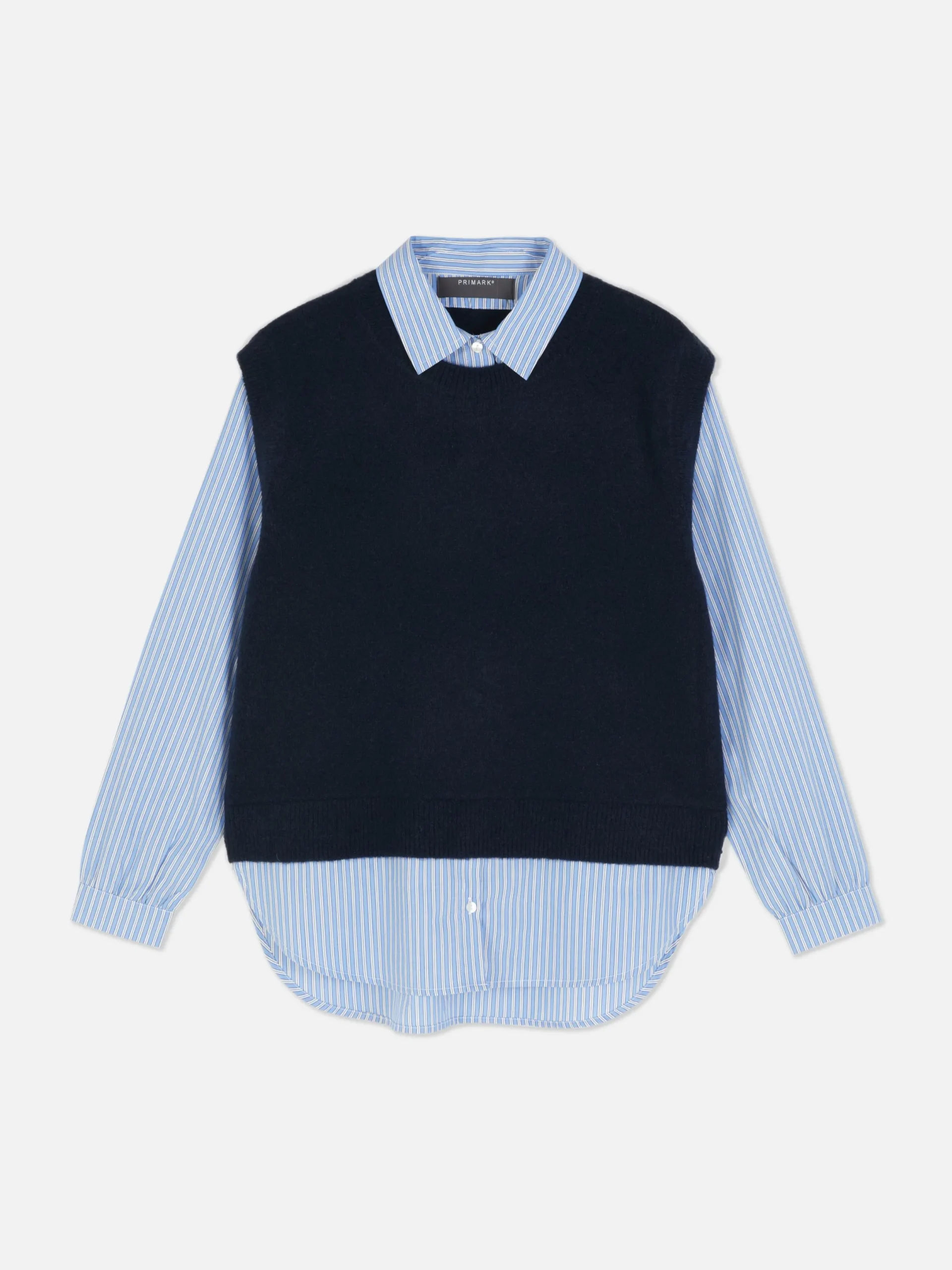 Mujer Primark Camisas Y Blusas|Camisa Con Chaleco 2 En 1