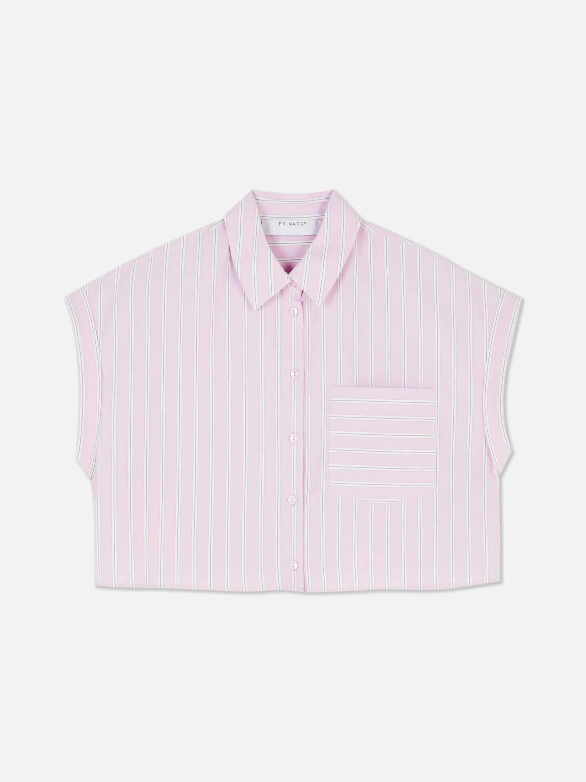 Mujer Primark Camisas Y Blusas|Camisa Corta De Manga Corta