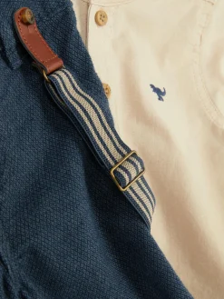 Primark Conjuntos Y Sets|Camisa De Botones Y Pantalones Con Tirantes