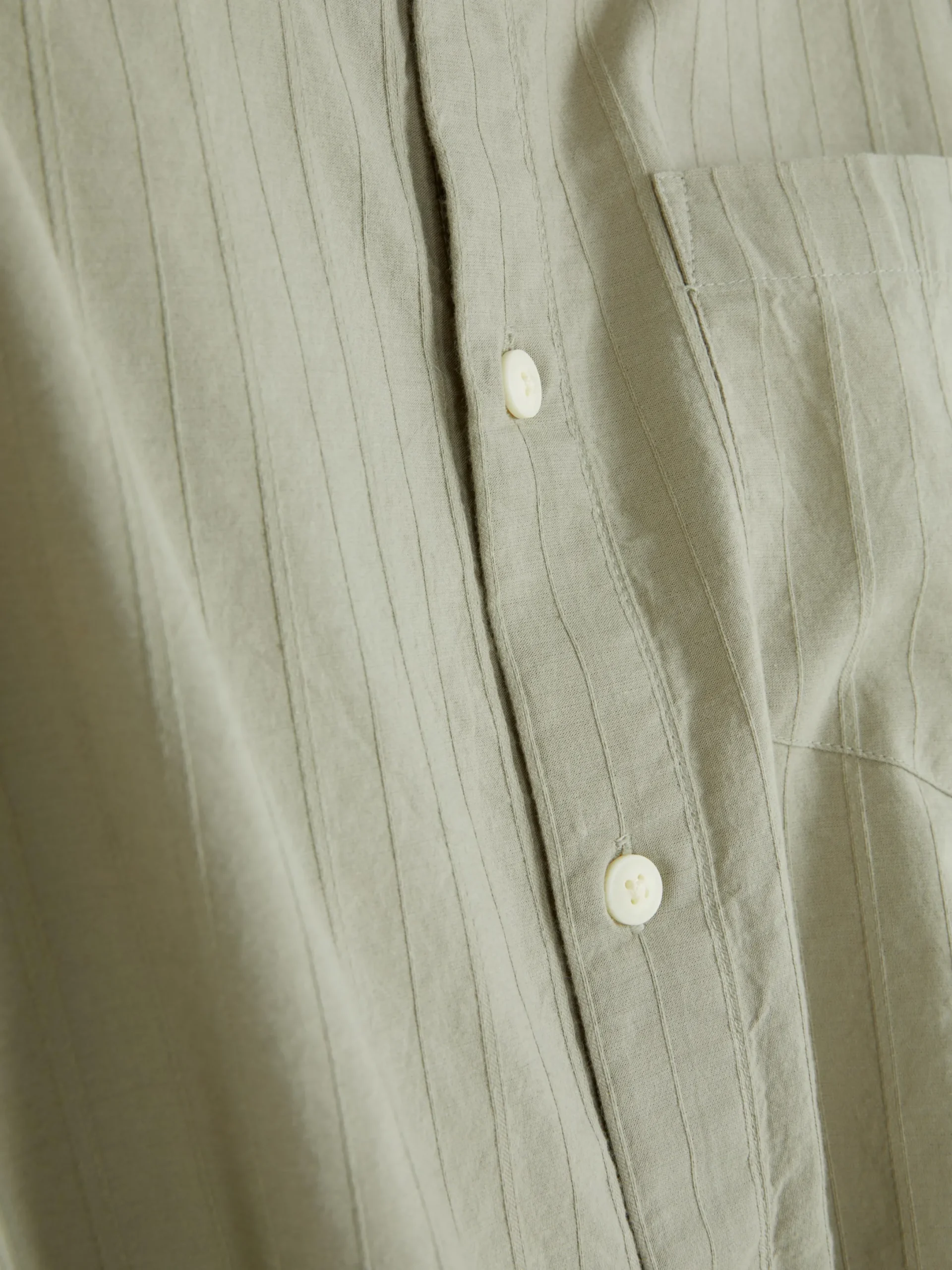 Hombre Primark Camisas|Camisa De Jacquard Con Manga Larga