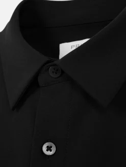 Hombre Primark Camisas|Camisa De Manga Corta Y Corte Cuadrado De Kem