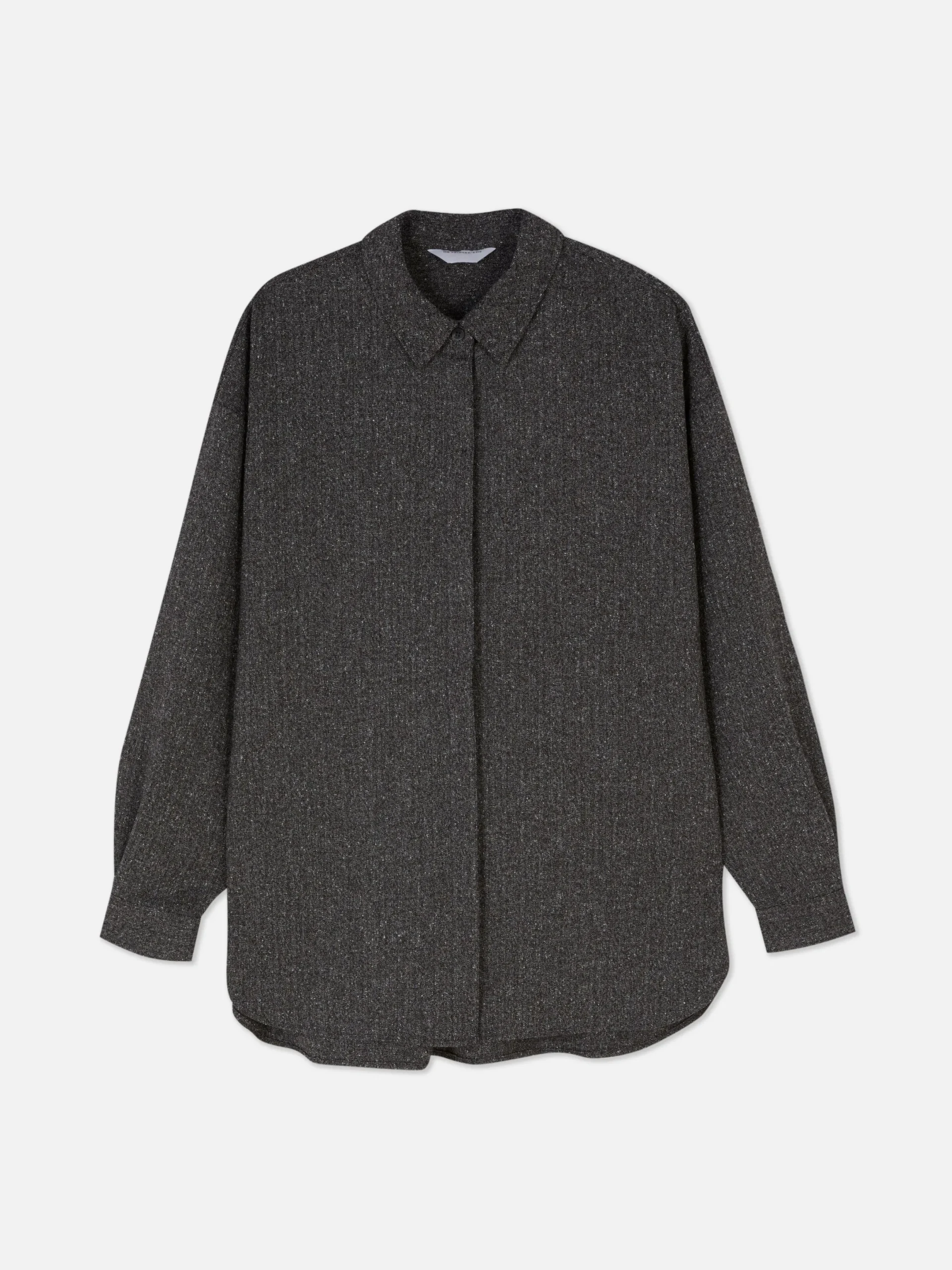 Mujer Primark Camisas Y Blusas|Camisa De Manga Larga Jaspeada De The Edit