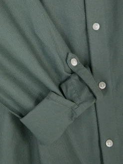 Hombre Primark Camisas|Camisa De Mangas Enrolladas Con Botones