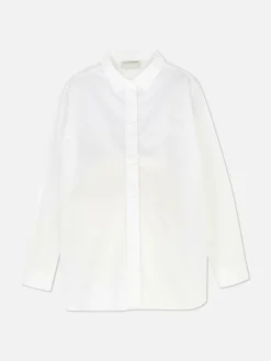 Mujer Primark Camisas Y Blusas|Camisa De Popelina De Premamá