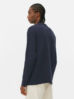 Hombre Primark Camisas|Camisa De Punto Con Corchetes