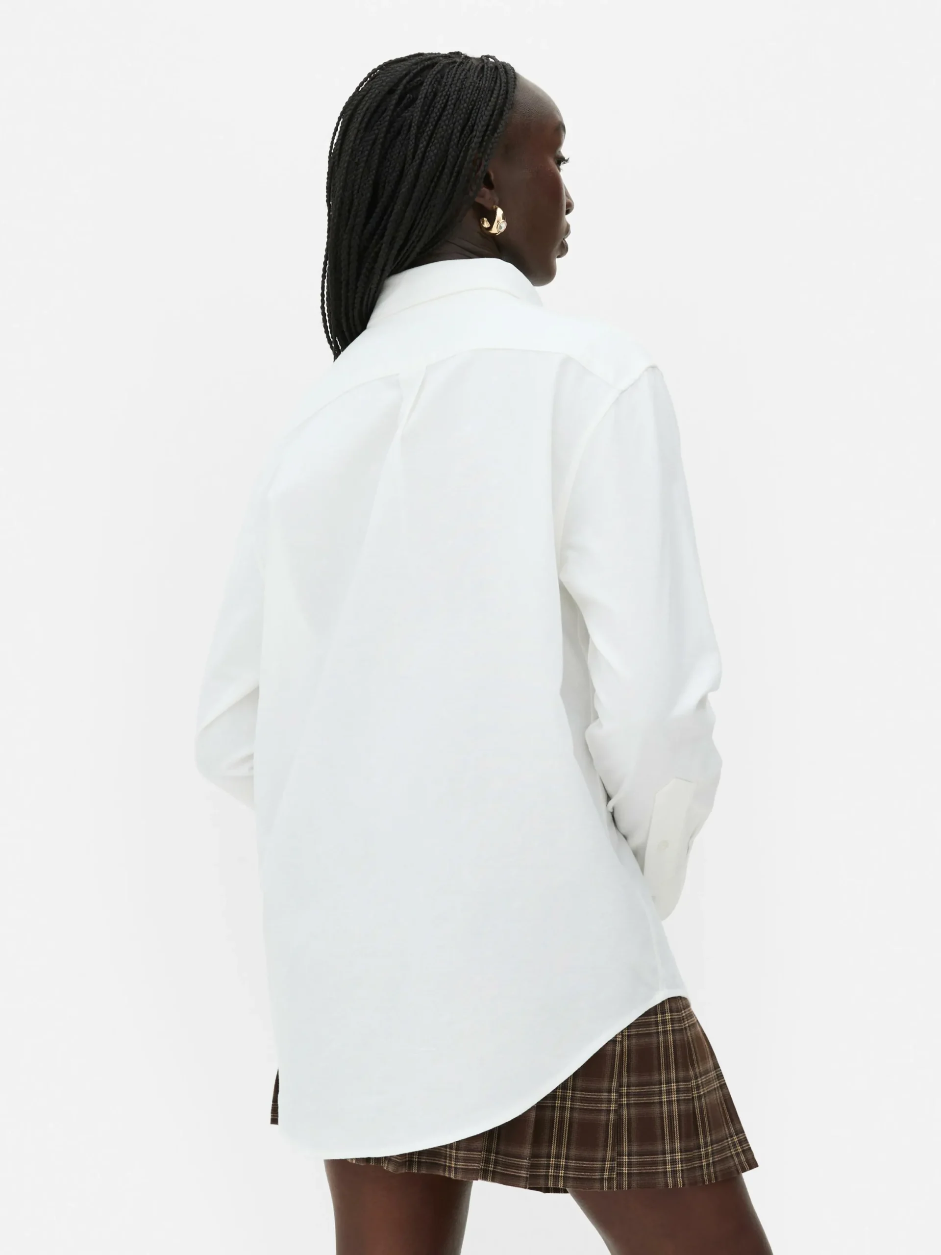 Mujer Primark Camisas Y Blusas|Camisa Oxford Abotonada De Rita Ora