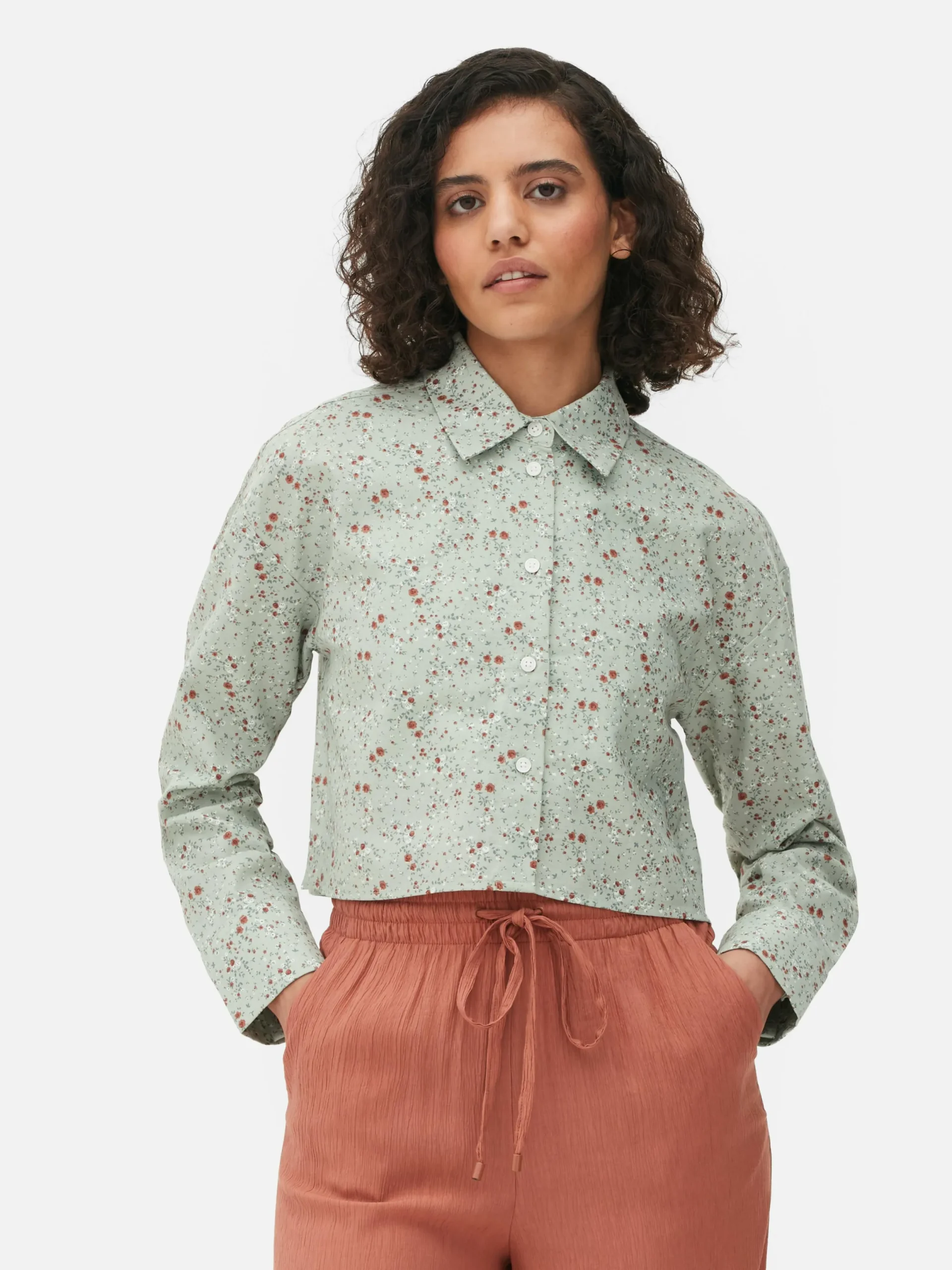 Mujer Primark Camisas Y Blusas|Camisa Oxford Corta