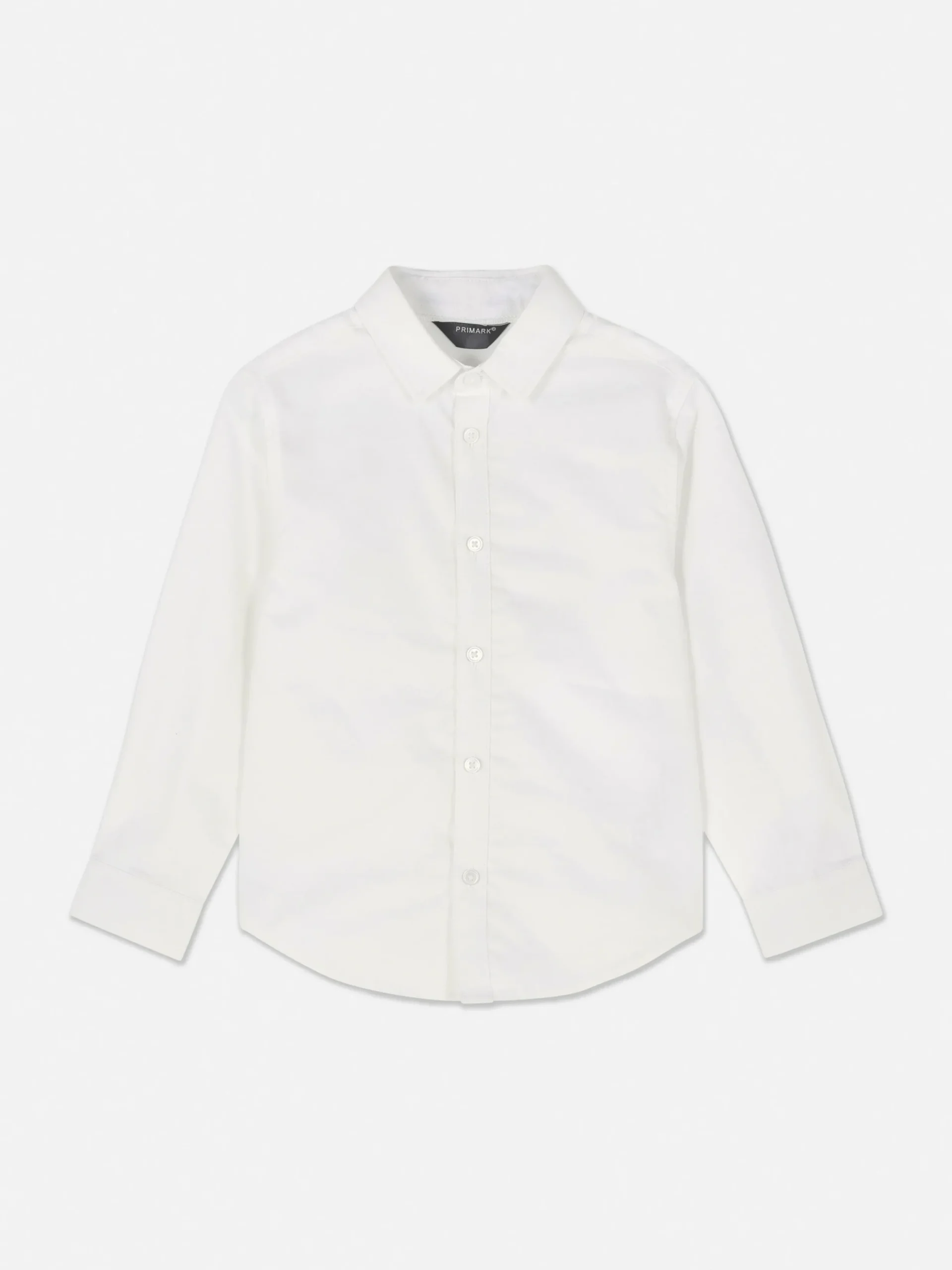 Niños Primark Camisas|Camisa Oxford De Manga Larga Para Niño Pequeño