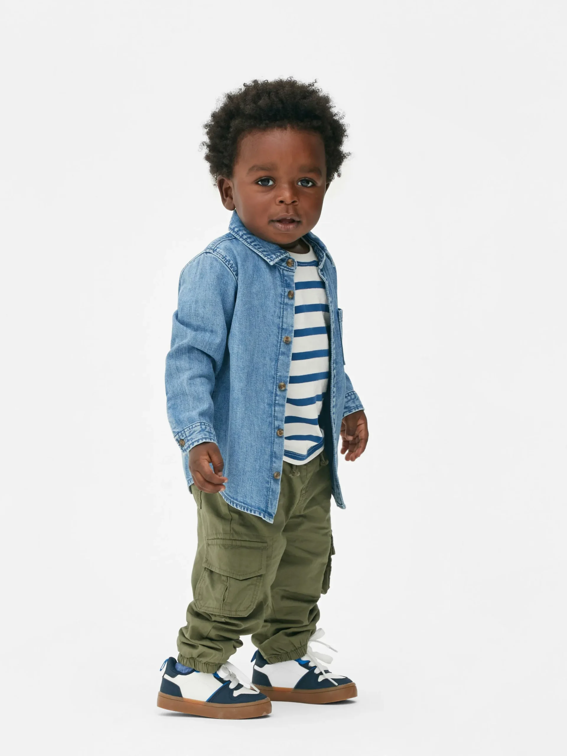 Primark Tops Y Camisetas|Camisa Vaquera De Manga Larga