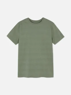 Niños Primark Tops Y Camisetas|Camiseta A Rayas Con Textura