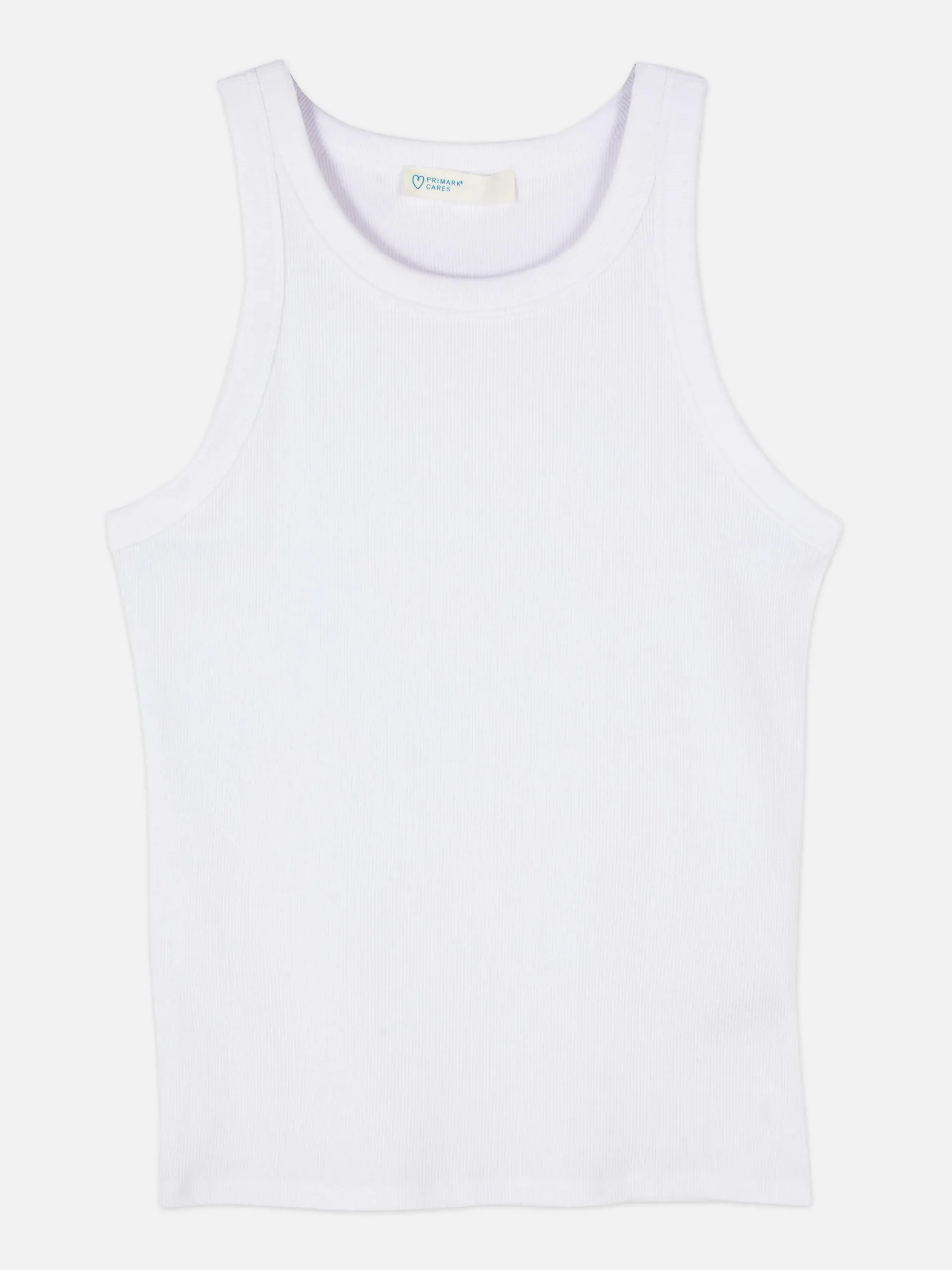 Mujer Primark Tops Y Camisetas|Camiseta Acanalada Con Espalda Nadadora