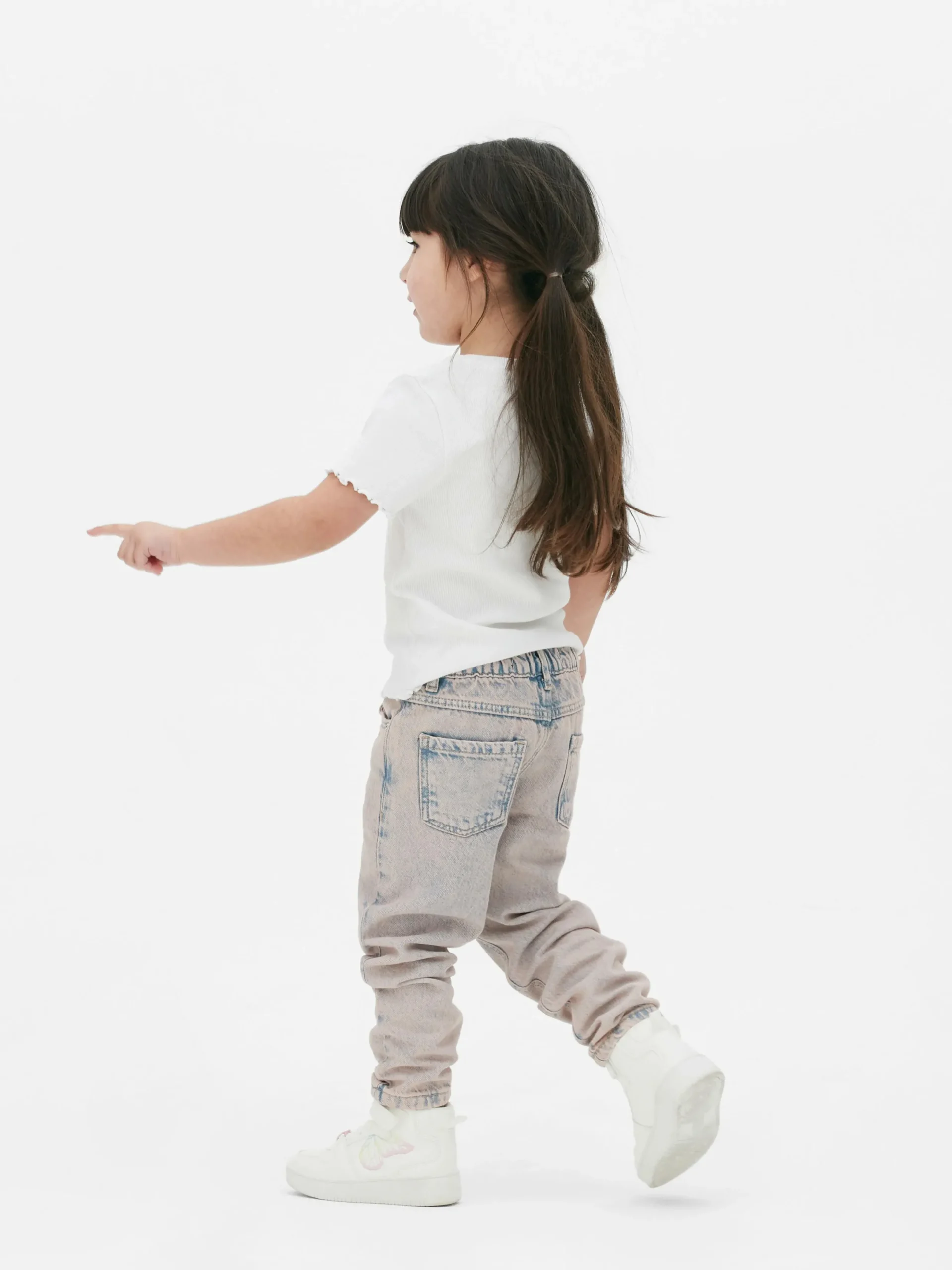 Niños Primark Tops Y Camisetas|Camiseta Acanalada Con Ribete Ondulado A Juego