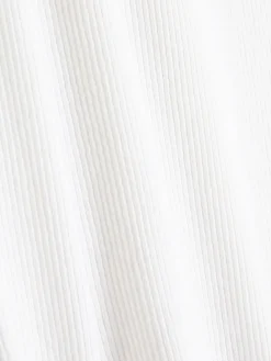 Niños Primark Tops Y Camisetas|Camiseta Acanalada Con Ribete Ondulado A Juego