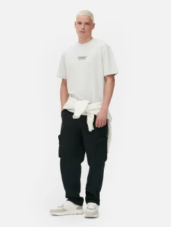 Hombre Primark Tops Y Camisetas|Camiseta Bordada De Future Projects