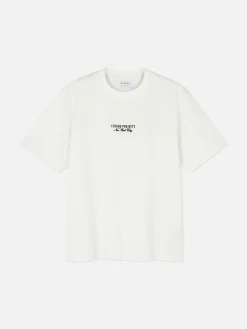 Hombre Primark Tops Y Camisetas|Camiseta Bordada De Future Projects