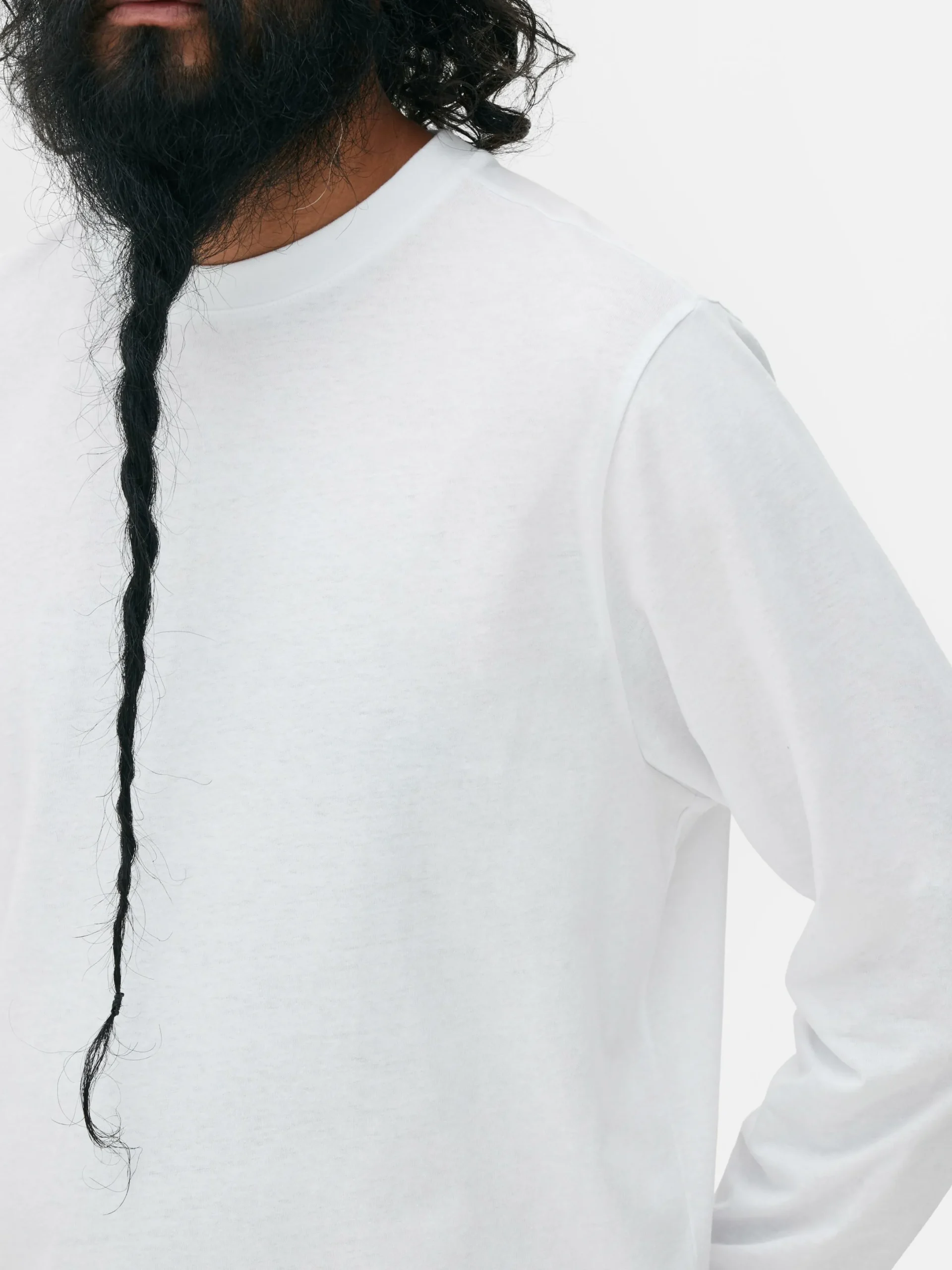 Hombre Primark Tops Y Camisetas|Camiseta Básica De Manga Larga