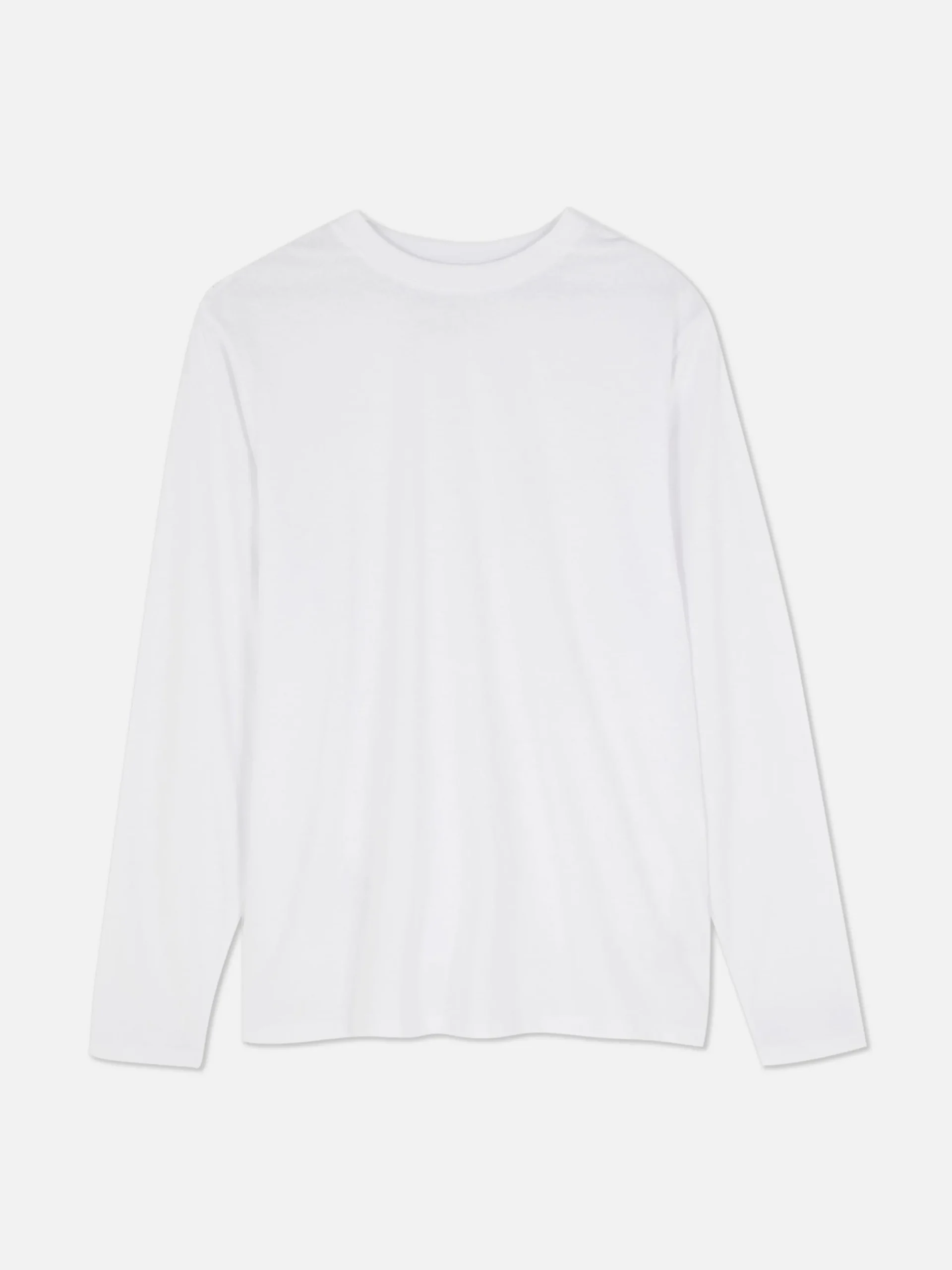 Hombre Primark Tops Y Camisetas|Camiseta Básica De Manga Larga