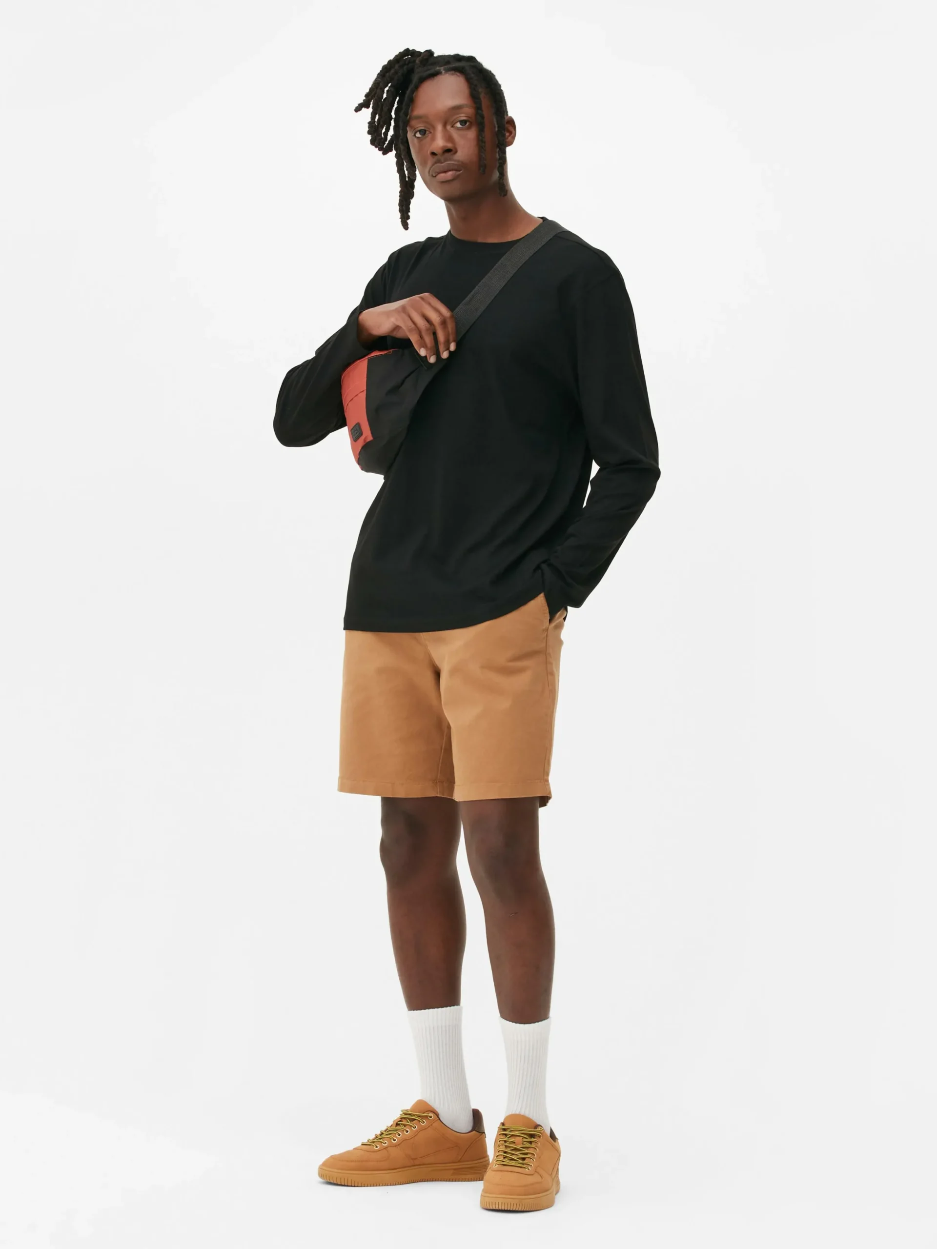 Hombre Primark Tops Y Camisetas|Camiseta Básica De Manga Larga