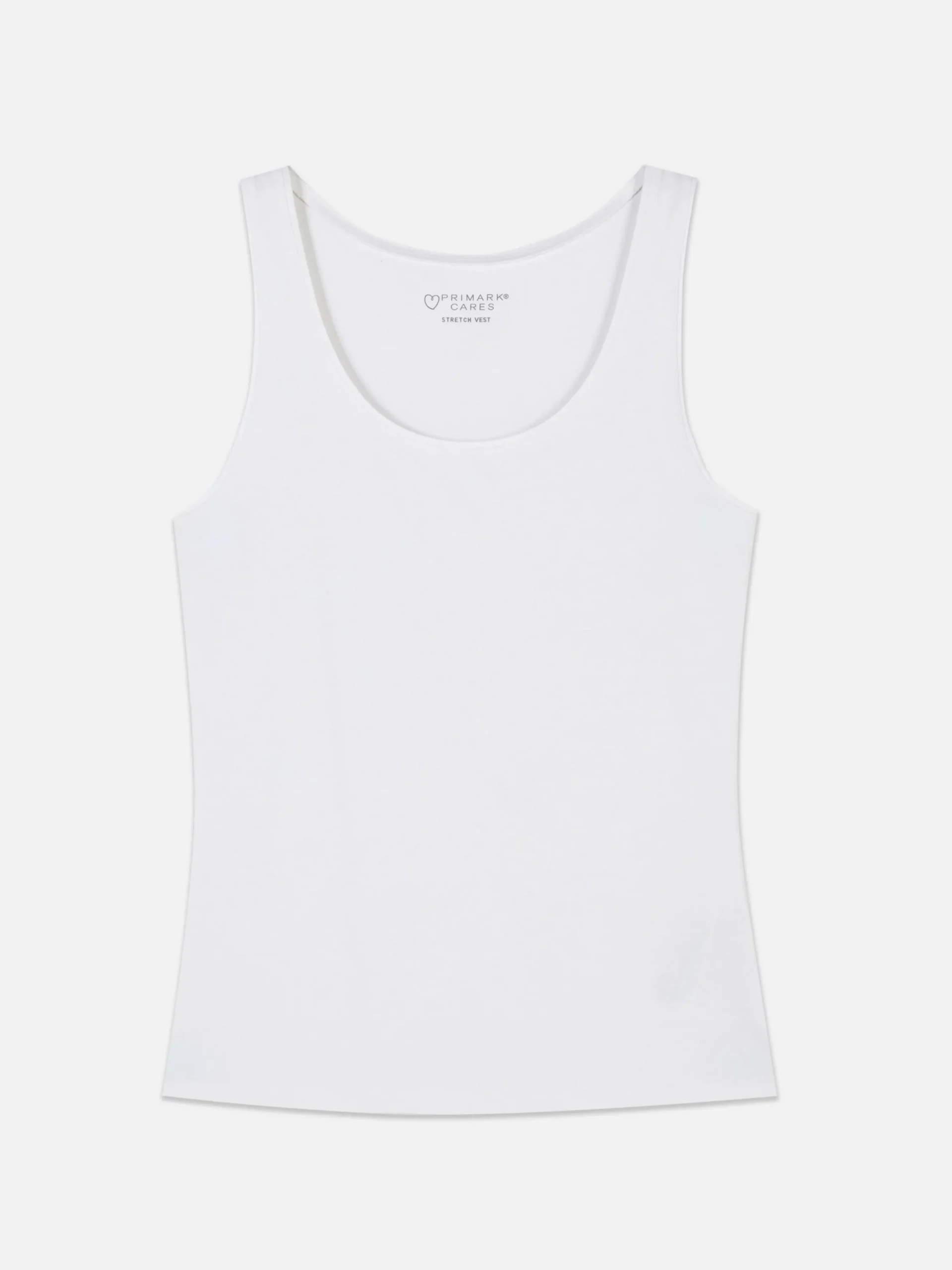 Mujer Primark Tops Y Camisetas|Camiseta Clásica Sin Mangas De Algodón