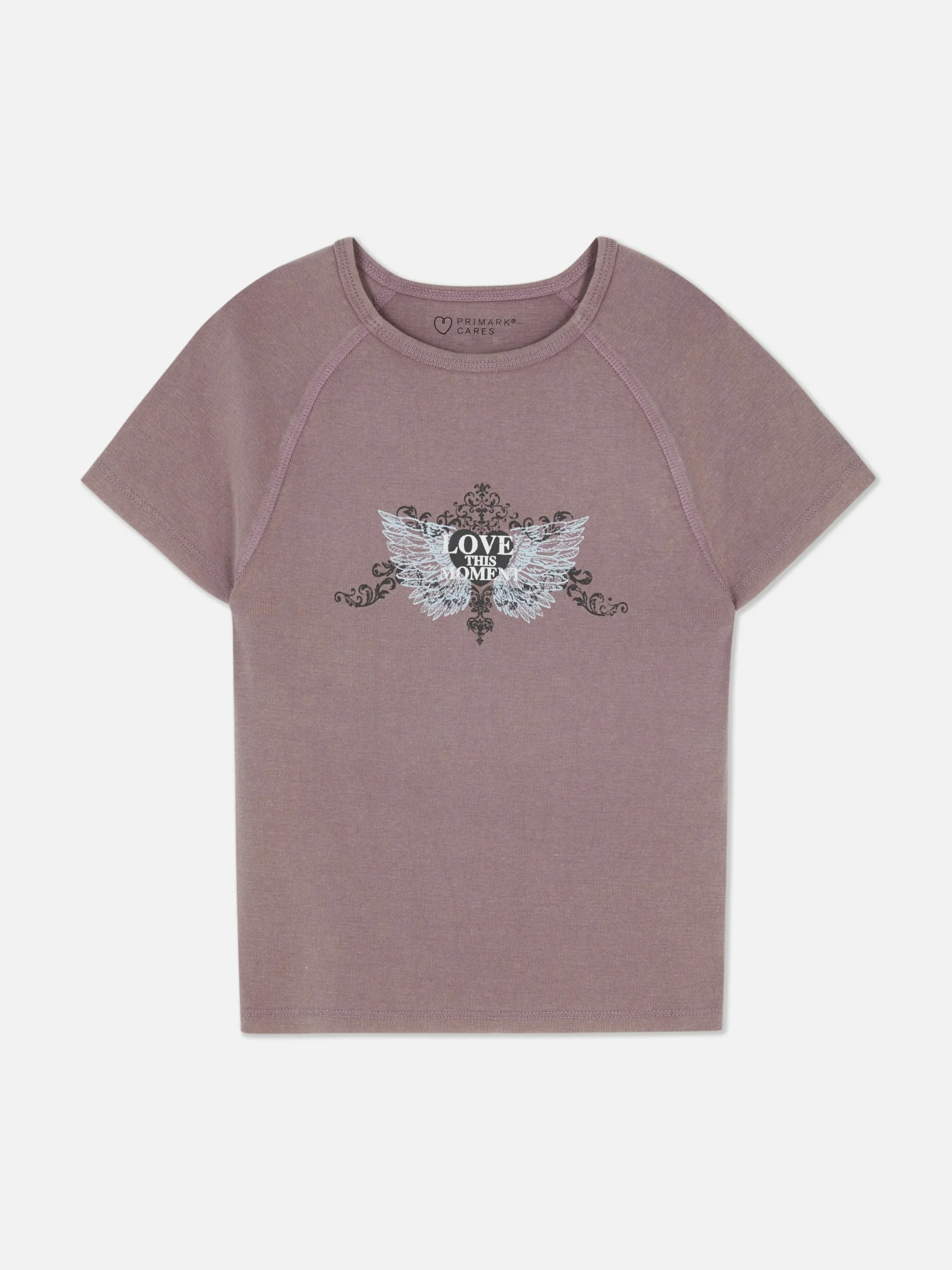 Niños Primark Tops Y Camisetas|Camiseta Con Efecto Lavado Y Estampado De Mariposas
