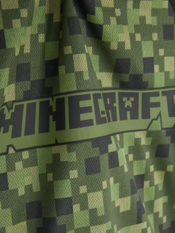 Niños Primark Tops Y Camisetas|Camiseta Con El Logotipo De Minecraft