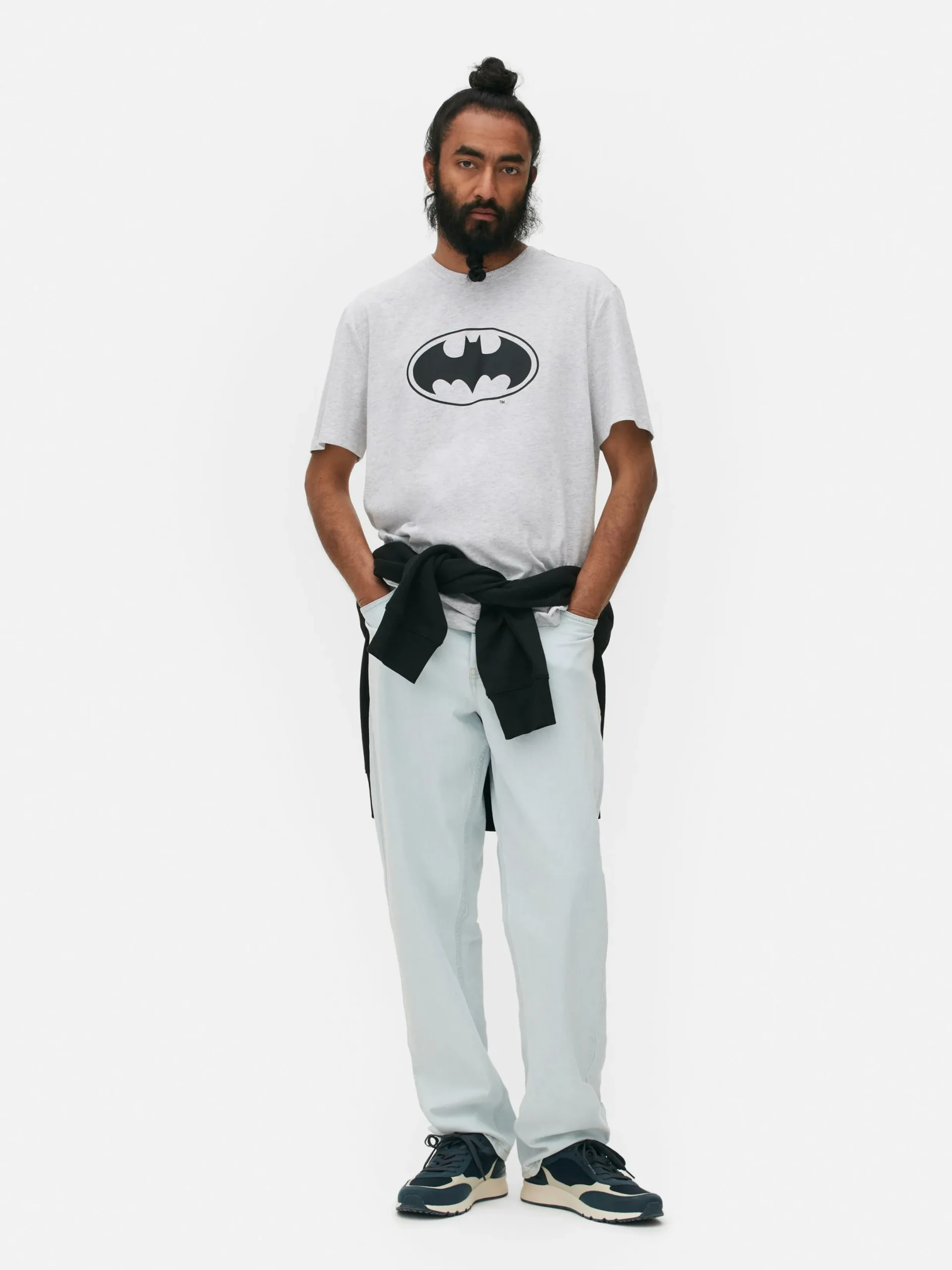 Hombre Primark Camisetas Y Sudaderas Con Estampado Gráfico|Tops Y Camisetas|Camiseta Con El Logotipo De Batman