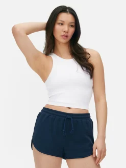 Mujer Primark Tops Y Camisetas|Camiseta Con Espalda De Nadadora Acanalada