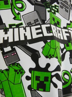 Niños Primark Tops Y Camisetas|Camiseta Con Estampado De Creeper De Minecraft